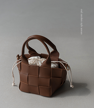 waffle weaving tote bag[가방BNK12]안나앤모드