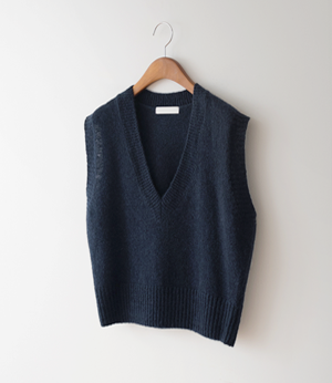 slow wool color knit vest[베스트BF879]안나앤모드