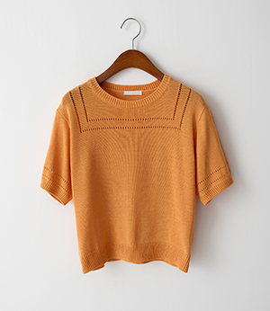 mello crop scashi summer knit[니트BKJ34]안나앤모드
