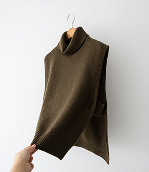 ina loop wool knit vest[니트BPZ30]안나앤모드