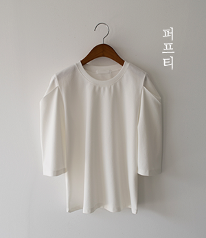 haeun puff 5bu t[티셔츠BHM57]안나앤모드